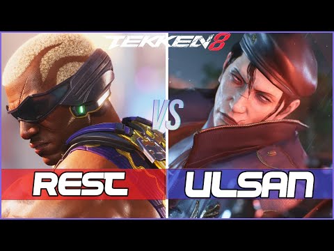 Tekken 8 ▰ Rest (Raven) Vs Ulsan (Dragunov) ▰ High Level Gameplay