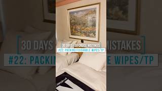 30 Cruise Mistakes: #22: Packing Toilet Paper/ Flushable Wipes 🧻
