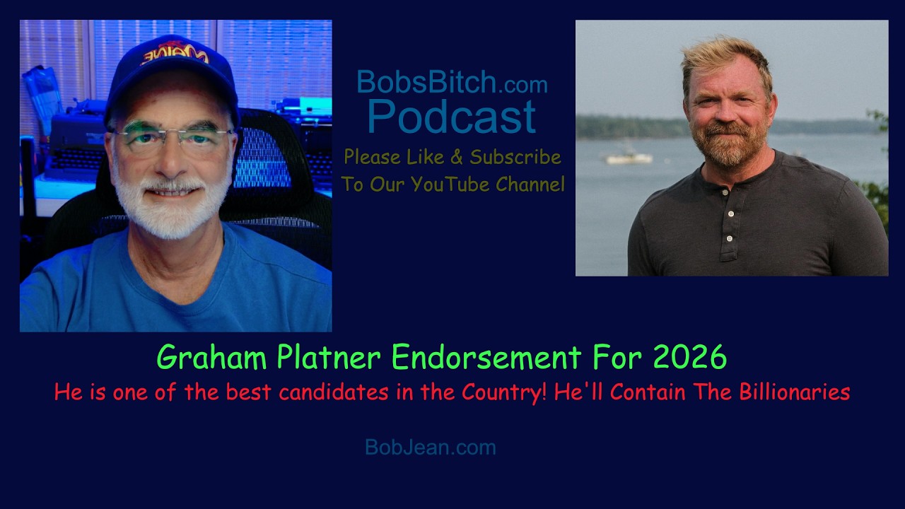 Graham Platner For Senate 2026 Endorsement
