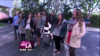 TSLC sings on Good Day LA - 2013