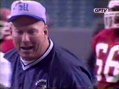 1997 GHSA A Semifinals - Manchester Blue Devils vs. Lincoln Co. Red Devils (6-3) Second Half