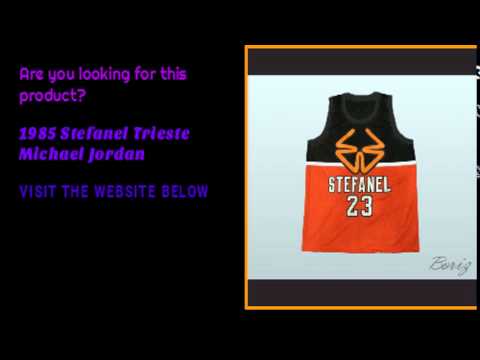 1985 Stefanel Trieste Michael Jordan