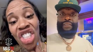 Rick Ross BM Tia Kemp Is Fed Up Wit Him Beefin Wit Drake & Trolls Claiming They Act Alike! 😡