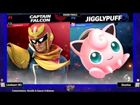 SSB India June 2 - GRAND FINALS - Lionheart (Captain Falcon) vs Shunitsu (Jigglypuff/Lucas)