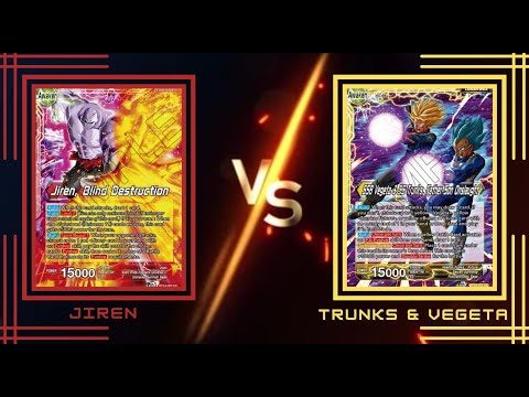 DBS Set 21 Weekly Locals - Red Jiren vs SS Trunks & Vegeta