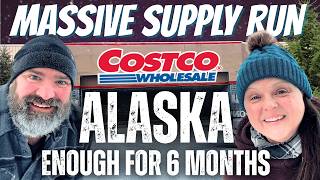 Outlasting Alaska's Long, Brutal Winter: Huge 6-Month Supply Run