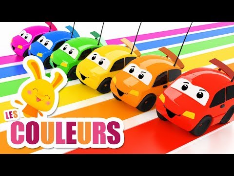 Colors Cars Children French - Learning French Colors