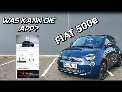 Wie gut ist die App vom Fiat 500e. Elektroauto Besitzer Erfahrung! #fiat #elektroauto #emobility