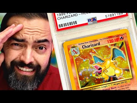 LOST OVER $1,000! PSA Base Set Charizard (Don't Do This) #Shorts