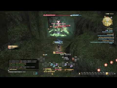 Final Fantasy XIV A Realm Reborn - Trial by Wind - Conjurer Level 10 Quest