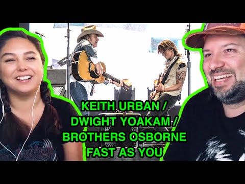 REACTION! 🎸 KEITH URBAN BROTHERS OSBOURNE DWIGHT YOAKAM Fast As You LIVE StageCoach Festival