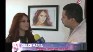 Dulce maria habla de Antes que ver el Sol y la sorpresa de Brasil (AcessoTotal