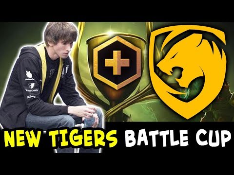 NEW Tigers with DENDI LOSING Battle Cup vs random pub team