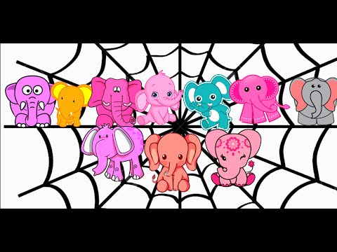 Un elefante se balanceaba | A balancing elephant | песни для детей  | |Um elefante balançou 🐘🐘