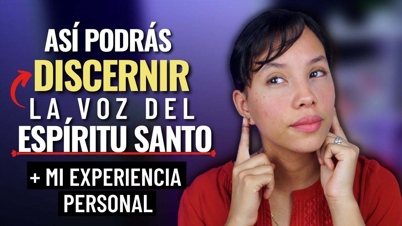 5 Steps to be able to discern the voice of the Holy Spirit + my personal experience | Sarah Yuritza