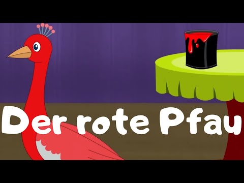 Der Rote Pfau | Kindermärchen | Gute Nacht Geschichten