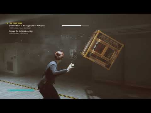 Control AWE DLC - The Third Thing: Fra Mauro Area: Escape the Darkened Corridor Gameplay XBOX (2020)