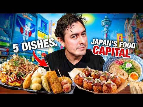 5 Must Try Dishes in Japan's Food Capital 🇯🇵 48 Hours in Osaka