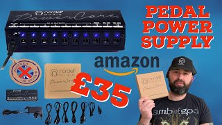 Video thumbnail for NORDELL AUDIO POWER CORE AMAZON,AFFORDABLE PEDALBOARD POWER SUPPLY,ANY GOOD? EPISODE 2 by Ninecore Neil
