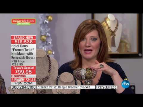 HSN | Heidi Daus Fashion Jewelry Gifts 11.01.2016 - 01 PM