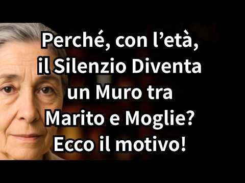 7 Motivi per Cui il Silenzio Diventa un Muro tra Marito e Moglie Dopo i 60 (E Come Abbatterlo)