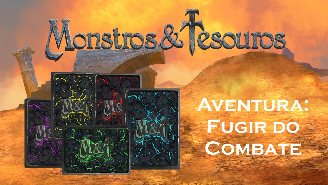 Monstros & Tesouros - a ação de Fugir no modo aventura