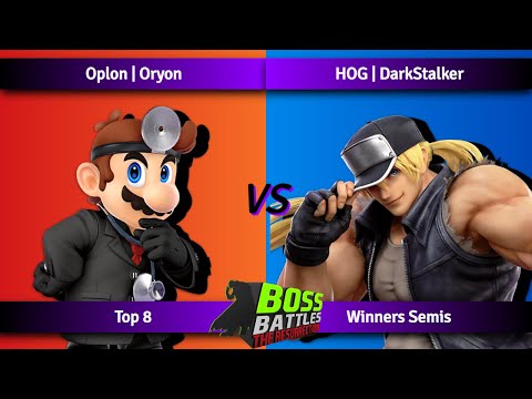 Oplon | Oryon (Dr. Mario) vs HOG | Darkstalker (Terry) - Winners Semi (Top 8) - BOSS BATTLES: TR