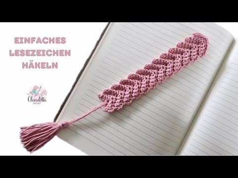 Lesezeichen häkeln | Schritt-für-Schritt Anleitung