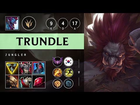 Trundle Jungle vs Taliyah - KR Master Patch 25.20