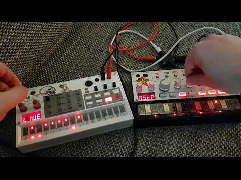 Techno #1 Korg Volca Sample Bass | DAWless live Jam