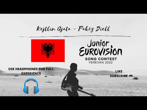 Kejtlin Gjata - Pakëz Diell (8D Audio) (Junior Eurovision 2022 - Albania)