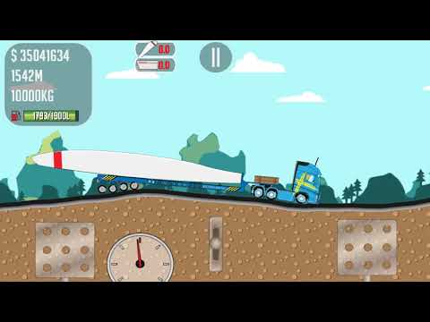 Game Trucker Joe is transporting a blade to a wind farm