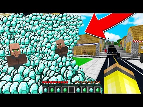 ELMAS TSUNAMİ TÜM ŞEHRİ YUTTU! 😱 - Minecraft
