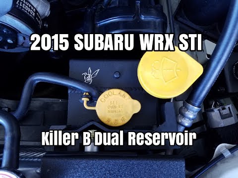 2015 SUBARU WRX STI - Killer B Motorsport Dual Reservoir - Installed - OCTurboJoe