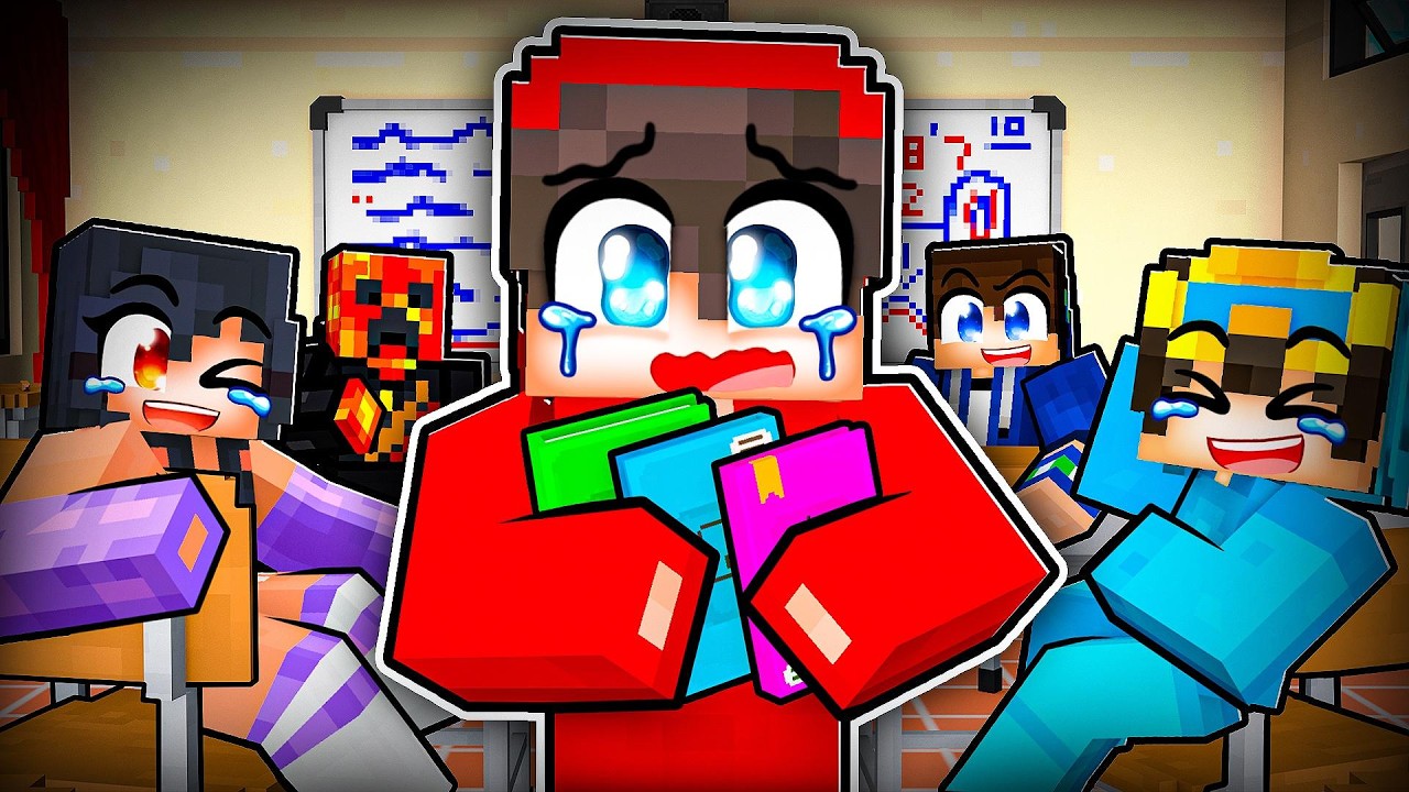 One Boy at a YOUTUBER Only School!