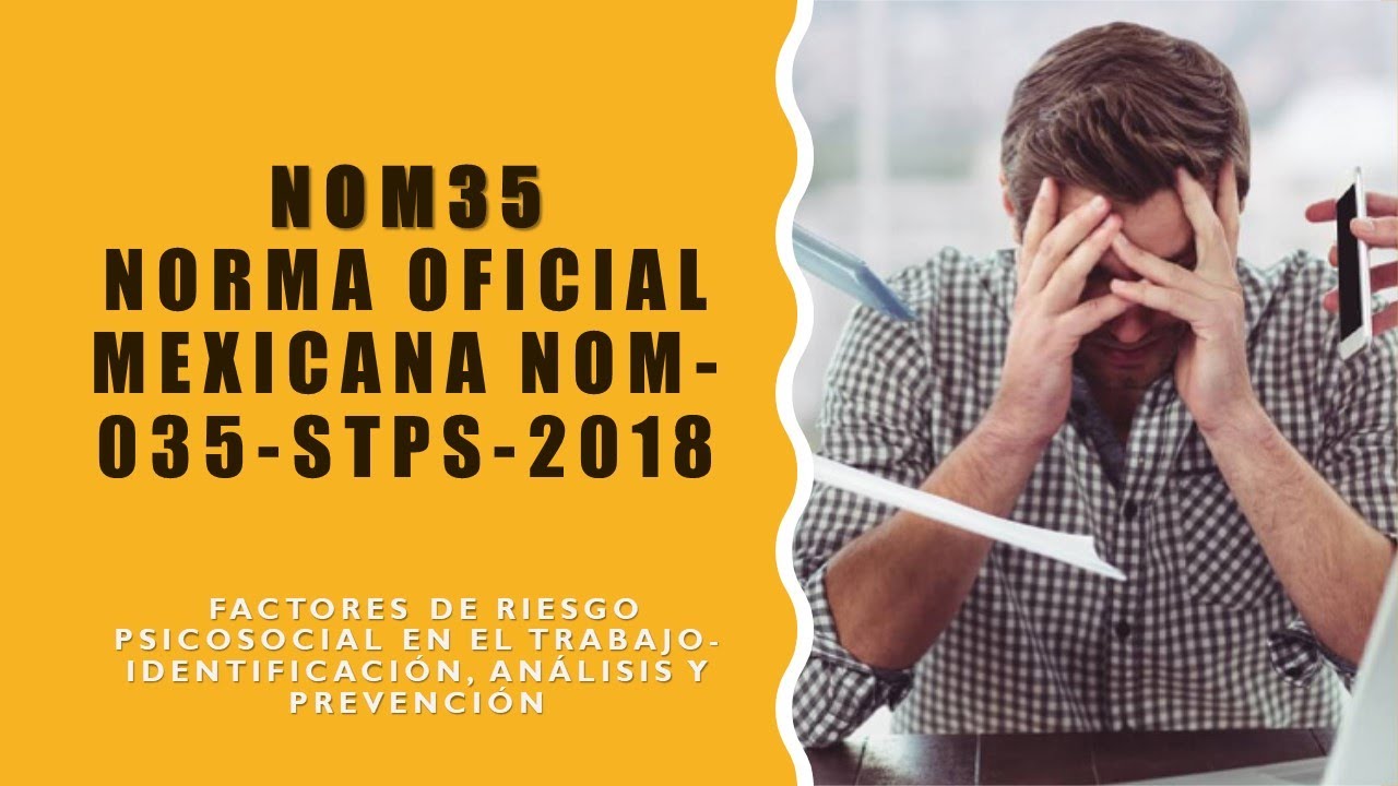 NOM-035 Factores de riesgo psicosocial en el trabajo-Identificación, análisis y prevención