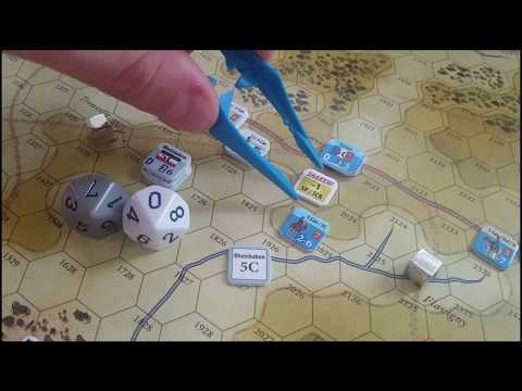 GMT's At Any Cost Metz 1870 Solo Playthrough A Day of Battle 9am