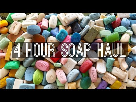 4 HOUR SOAP HAUL OPENING   ASMR