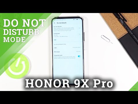 How to Enable DND Mode in Honor 9X Pro – Silent Mode
