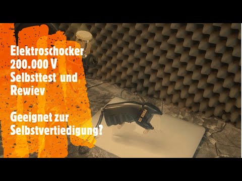 Legaler PTB Elektroschocker : Rewiev und Test am eigenen Körper: geeignet zur Selbstverteidigung?