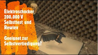 Legaler PTB Elektroschocker : Rewiev und Test am eigenen Körper: geeignet zur Selbstverteidigung?