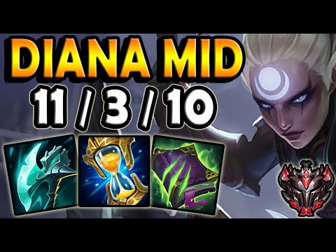 OTP DIANA vs SETT [ MID ] Lol Grandmaster Korea 11.7