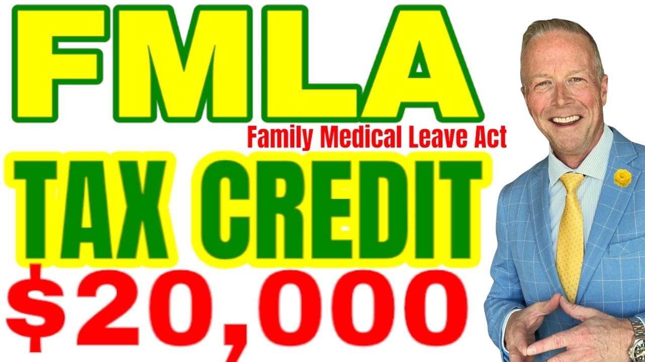 100% Do NOT Miss This Tax Credit! FMLA. Family Medical Leave Act for Small Business Employers