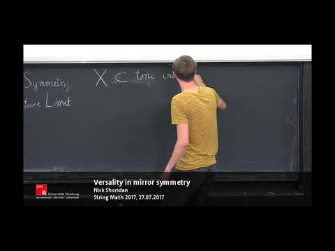 Nick Sheridan - Versality in mirror symmetry