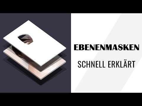 EBENENMASKEN schnell erklärt | Photoshop Tutorial ( German/Deutsch )