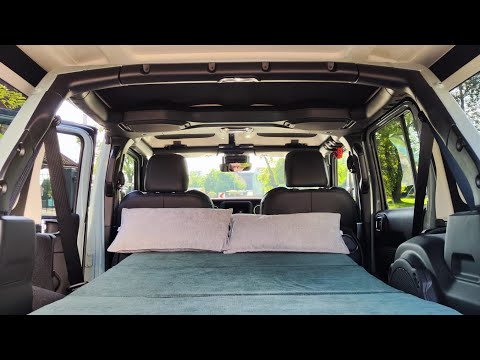 Foldable bed for the car! camping box camperbox RAXO MONCK