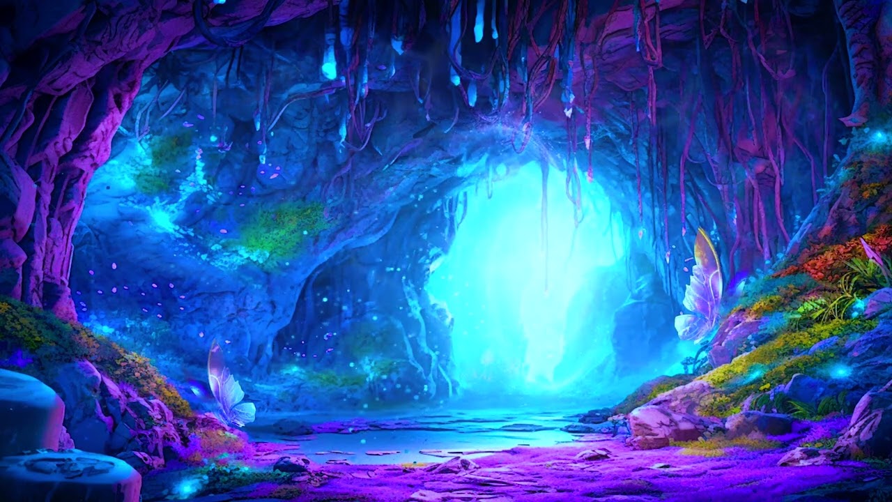 Enchanted Cave | 1 Hour Live Wallpaper