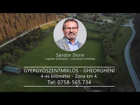Teren intravilan in Gheorgheni, zona Km 4 — Video
