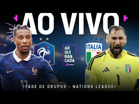 FRANÇA X ITÁLIA (PRÉ-JOGO + NARRAÇÃO + PÓS-JOGO) | NATIONS LEAGUE