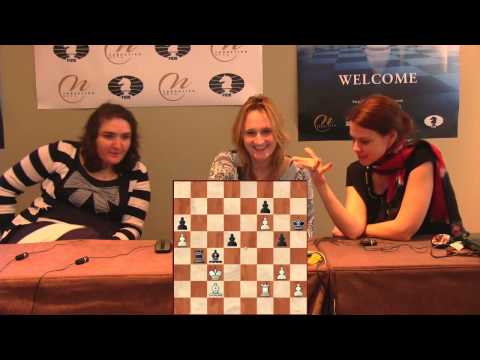 Press Conference Round 5: Viktorija Cmilyte (LTU) - Nana Dzagnidze (GEO)